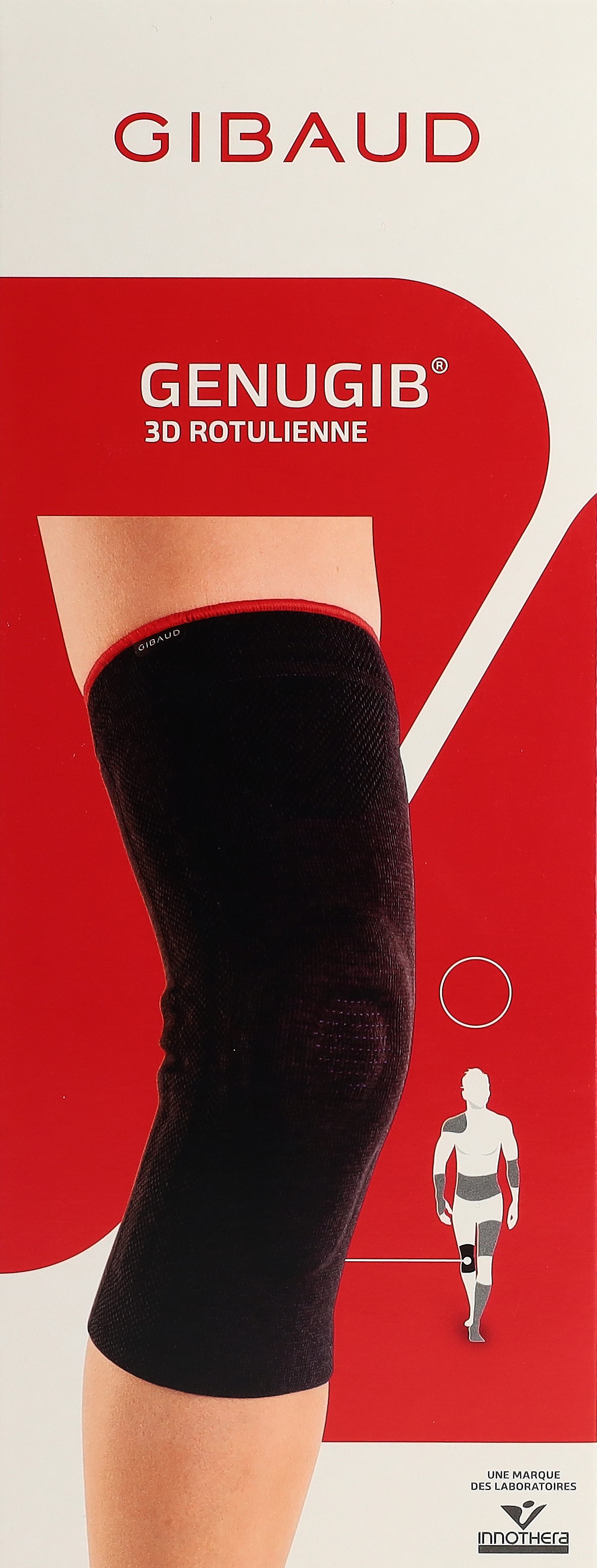GIBAUD Genugib 3D Patella Kniebandage Gr5 48-53cm