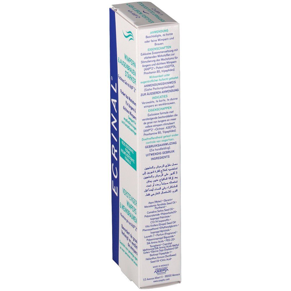 ECRINAL ANP2+ Aufbaugel Wimpern & Augenbrauen 9 ml