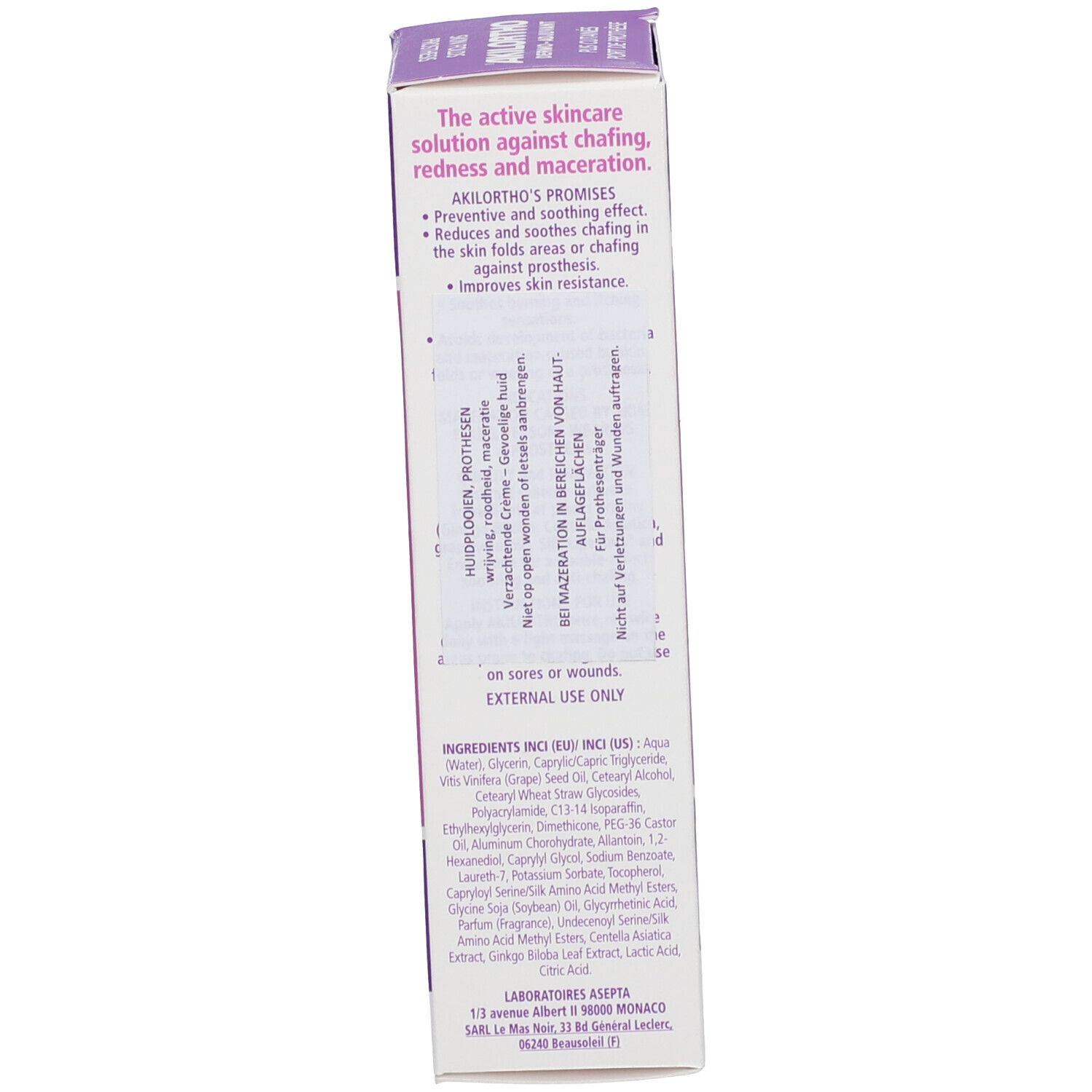 AKILEINE Dermo Akilortho Creme f Prothese Tb 75 ml