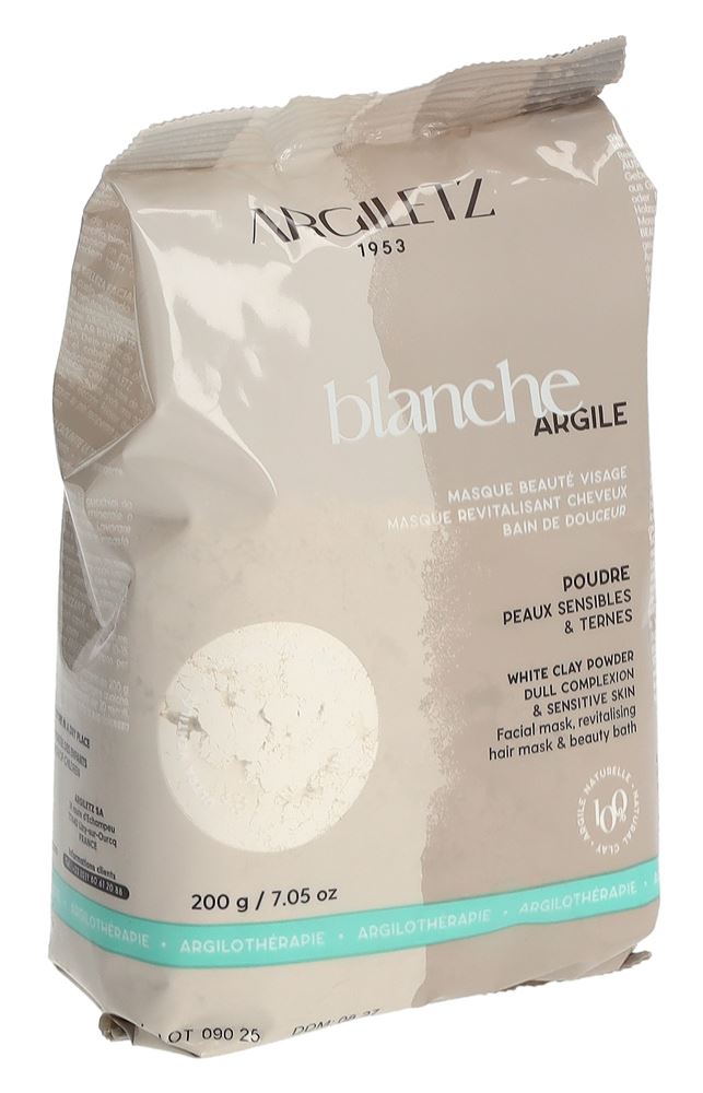 ARGILETZ Tonerde weiss Plv ultra fein 200 g