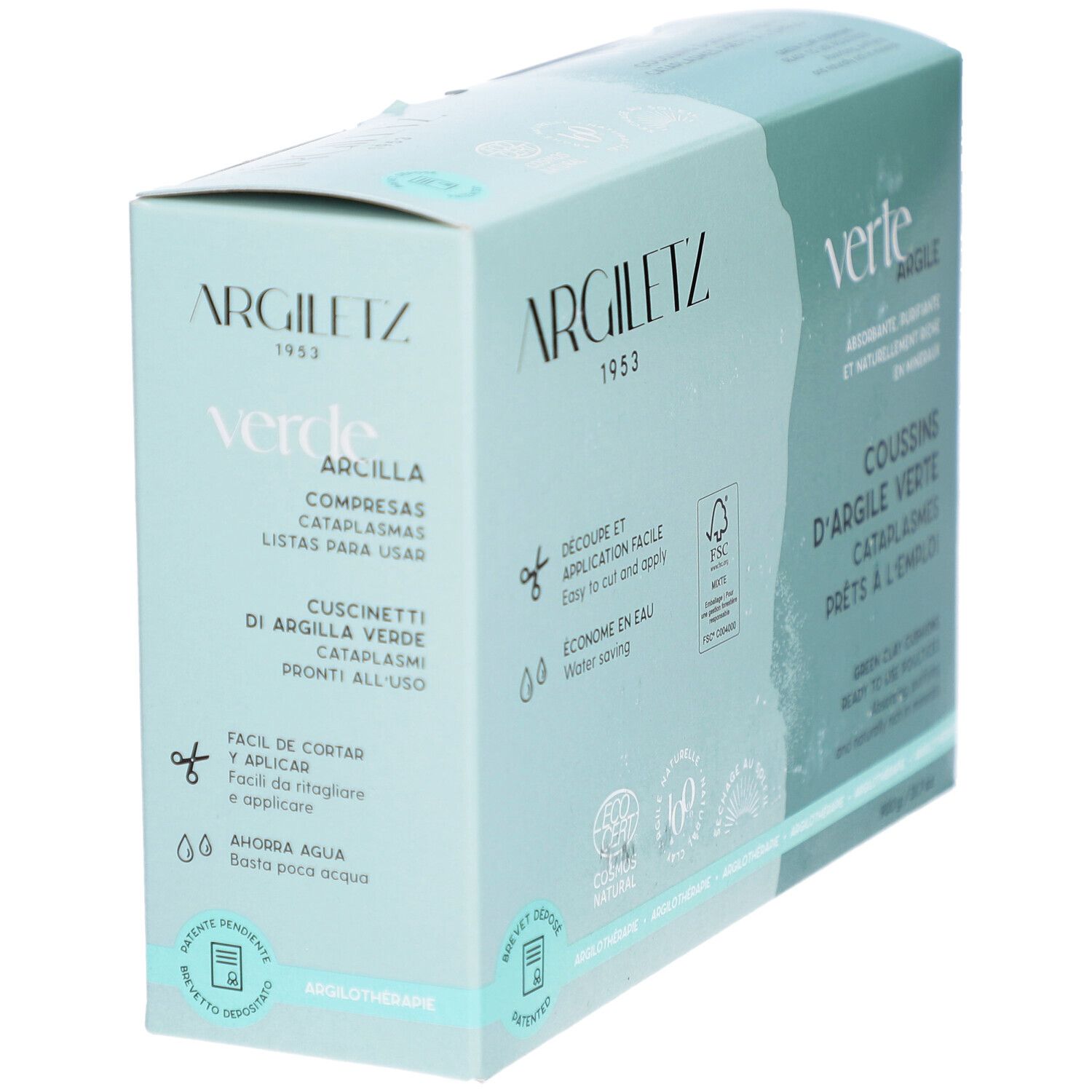 ARGILETZ Tonerdekissen grün A Umschlag 36 x 25 g