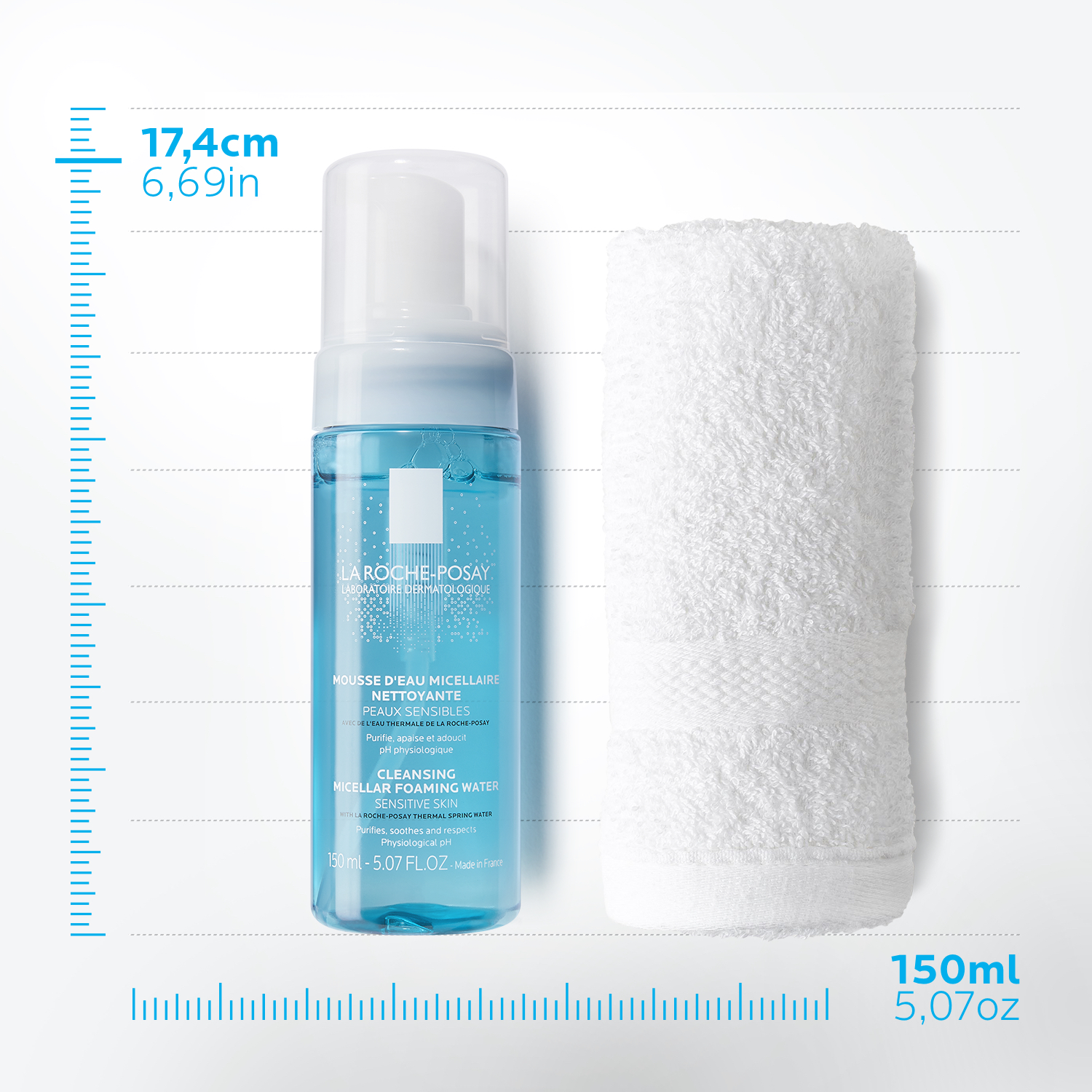 ROCHE POSAY Physiologisch Reinigungsschaum 150 ml