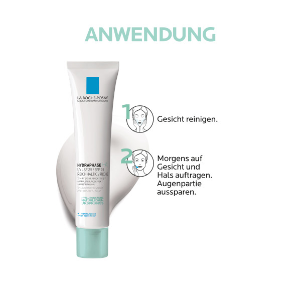 ROCHE POSAY Hydraphase HA UV reichhaltig Tb 40 ml