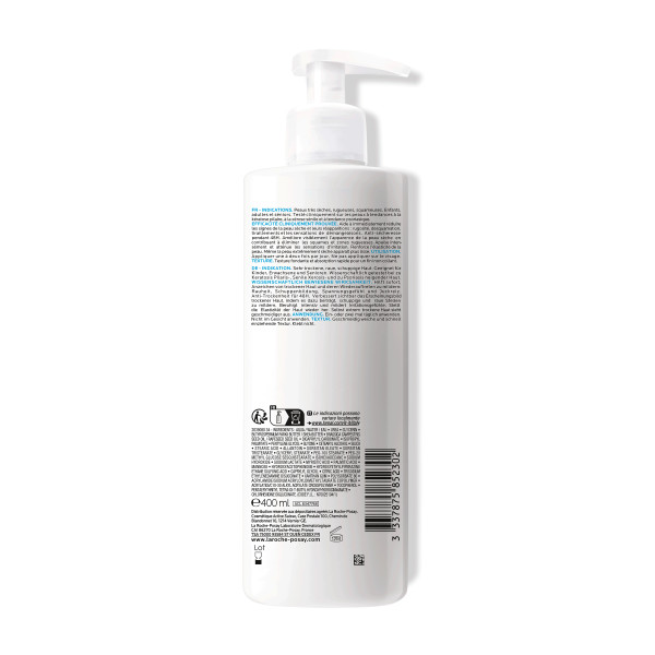 ROCHE POSAY Lipikar Milch Urea 10% Disp 400 ml