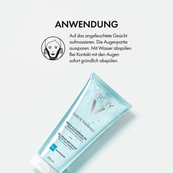 VICHY Pureté Therm Reinigungsgel (neu) Tb 200 ml