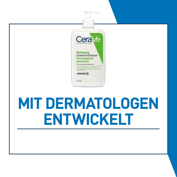 CERAVE Creme-zu-Schaum Reinigung Disp 473 ml