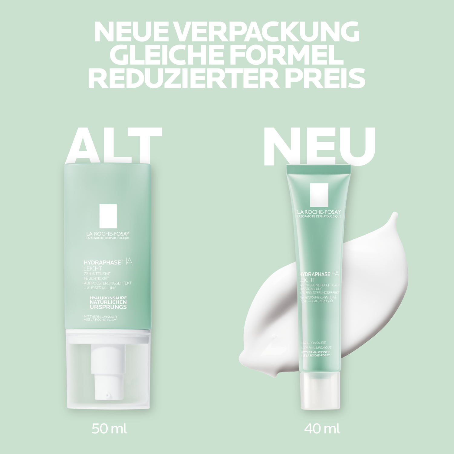 ROCHE POSAY Hydraphase HA leicht 40 ml