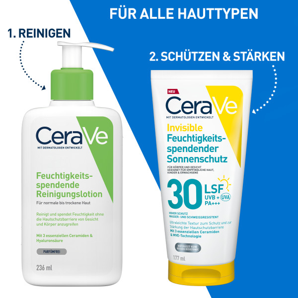 CERAVE Sonnenschutz Körper feuchtigk LSF30 177 ml