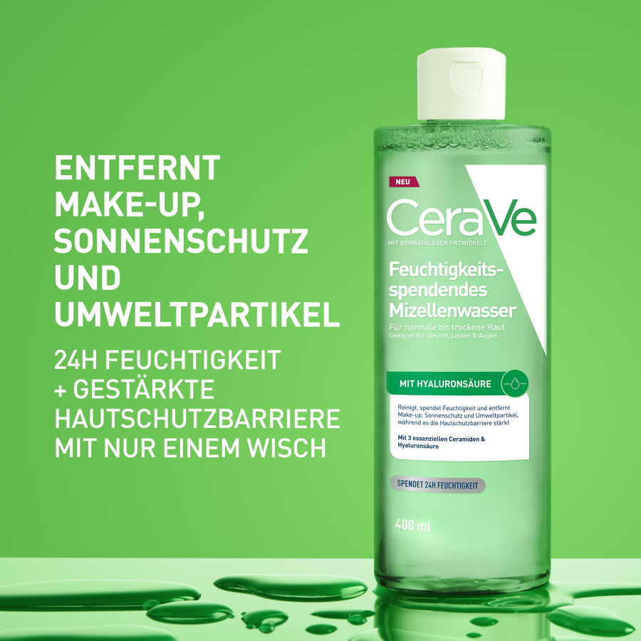 CERAVE Mizellenwasser feuchtigkeitsspendend 400 ml