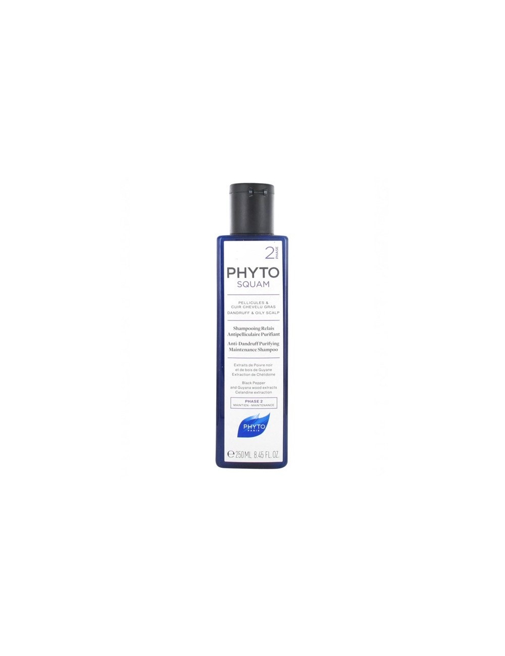 PHYTO Phytosquam Phase 2 shampooing relais antipelliculaire purifiant 250 ml