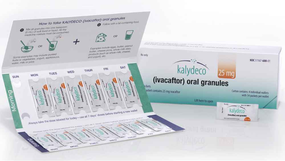 KALYDECO gran 50 mg sach 56 pce