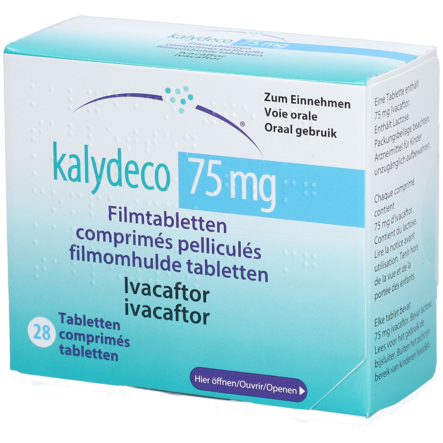 KALYDECO gran 75 mg sach 56 pce