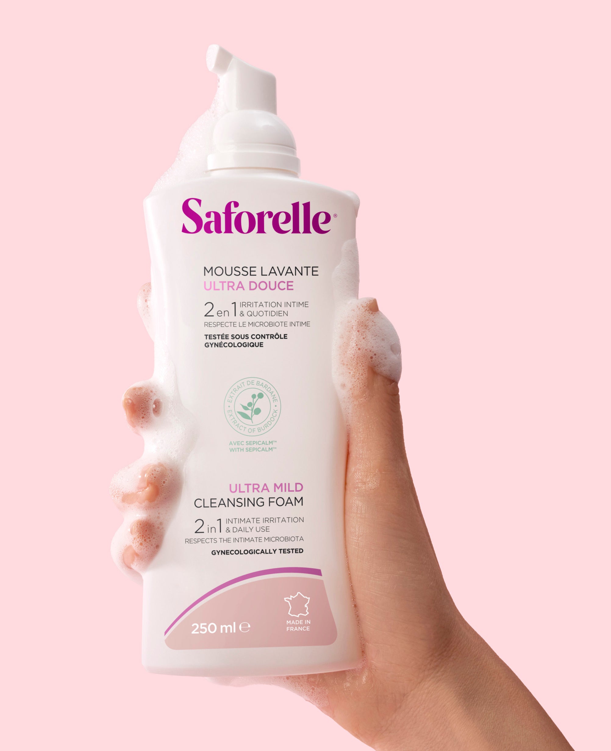 SAFORELLE Mousse Lavante Ultra Douce