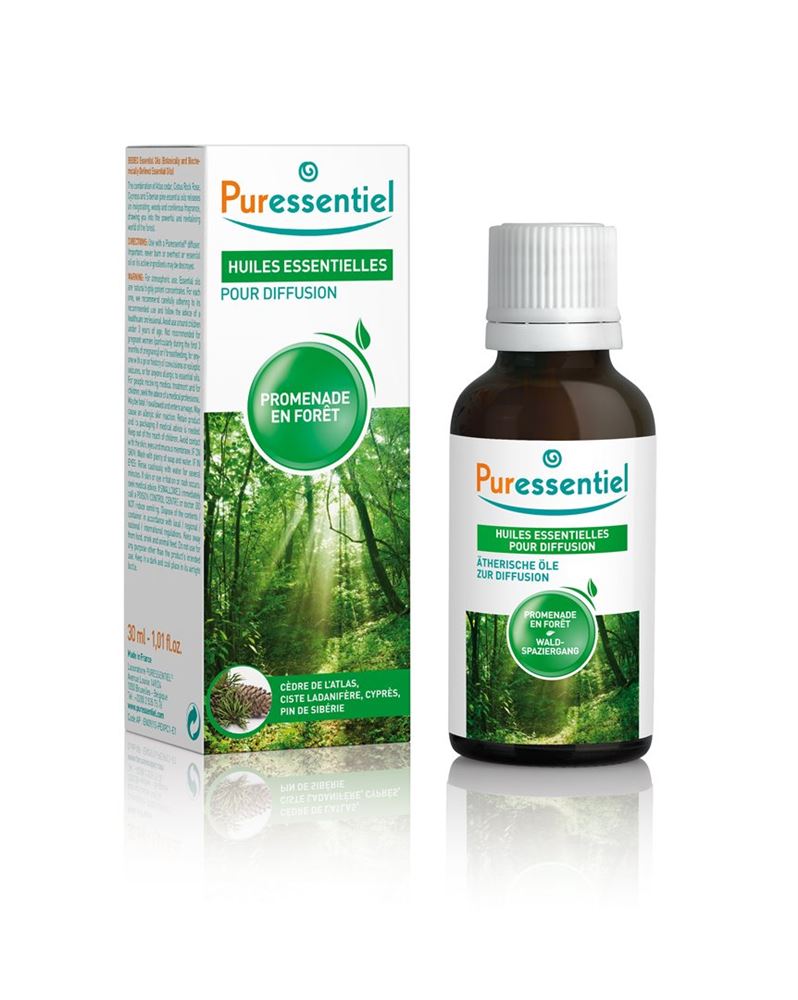 PURESSENTIEL Duftmisch Waldspaz äth Öl Diff 30 ml