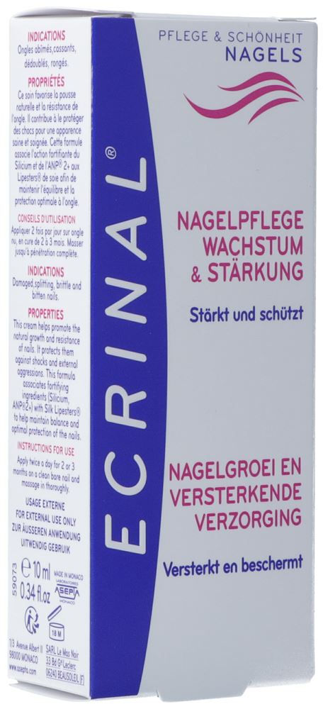 ECRINAL Nagelpflege Wachstum&Stärkung Creme 10 ml