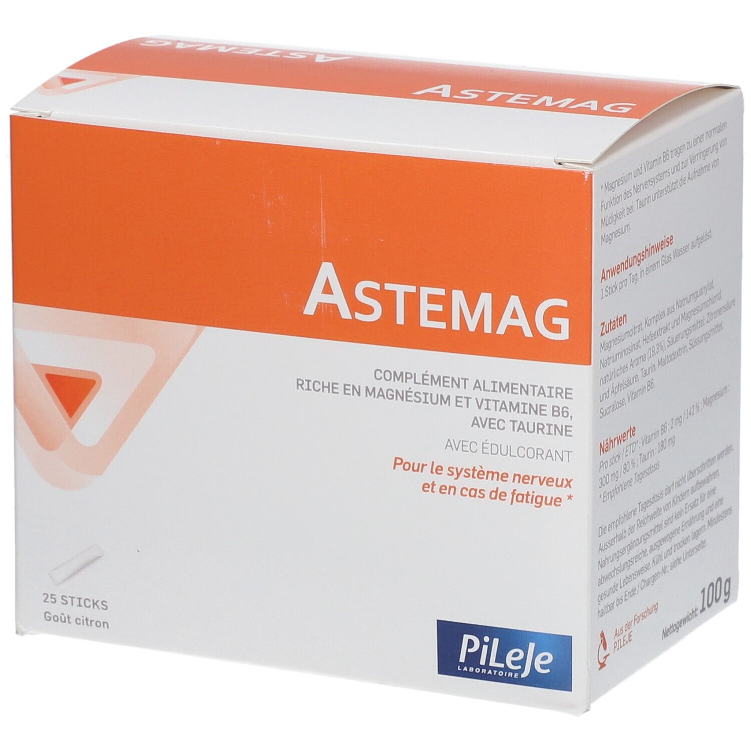 ASTEMAG Plv 25 Stick 4 g