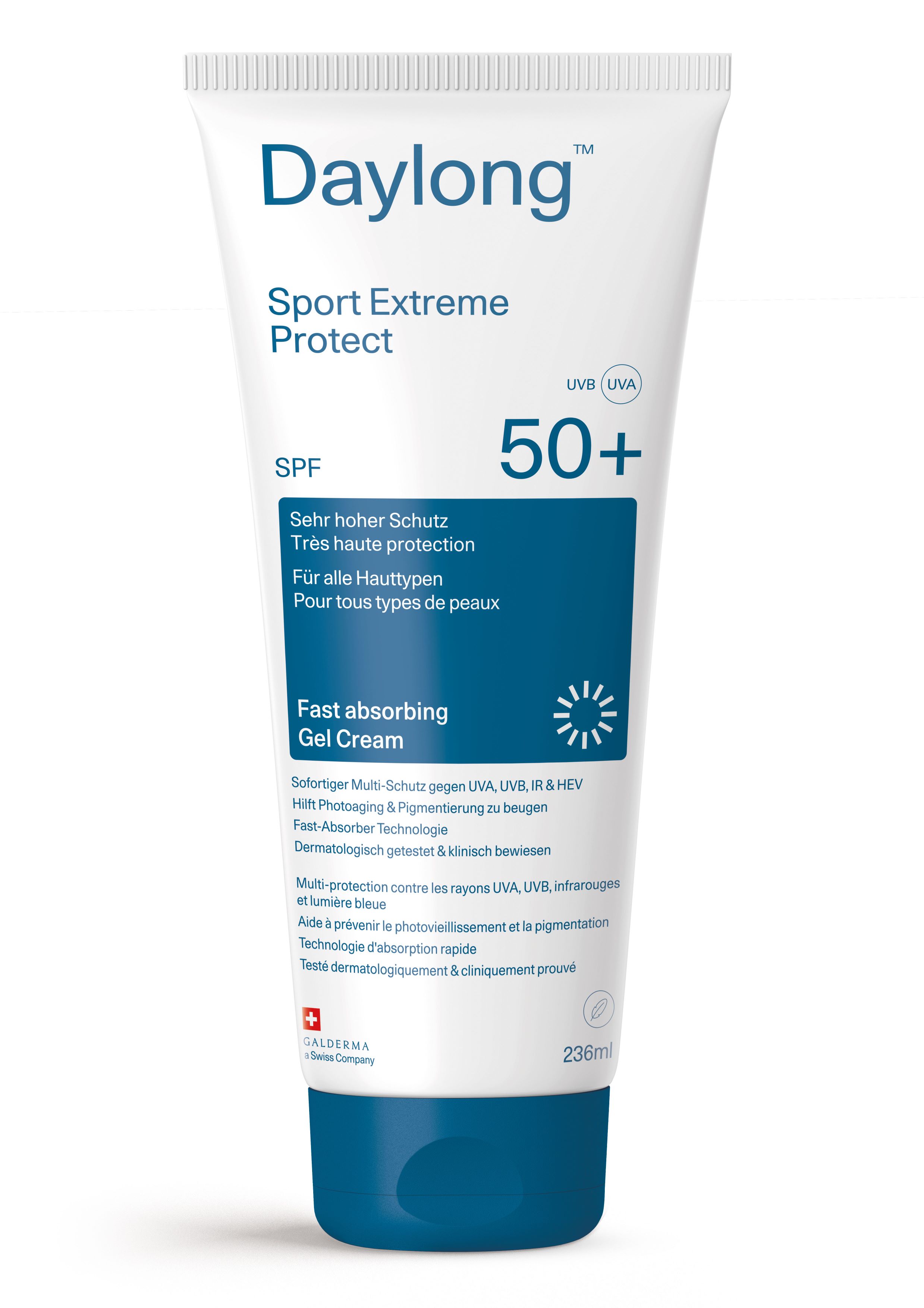 DAYLONG Sport Ext Pro Gel Cr fast ab SPF50+ 236 ml