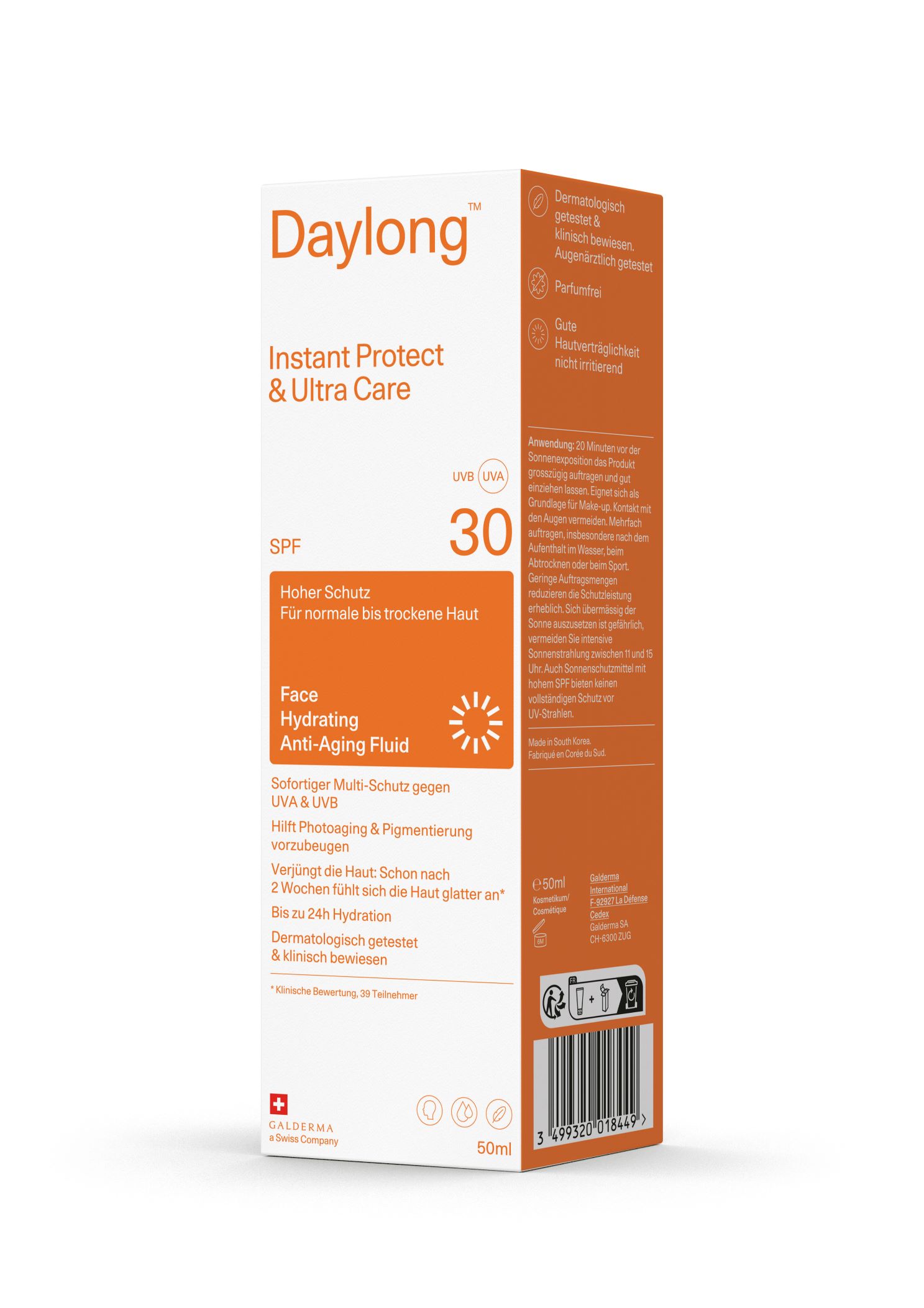 DAYLONG Inst Prot&Ult Ca An-Ag Fl hyd SPF30 50 ml