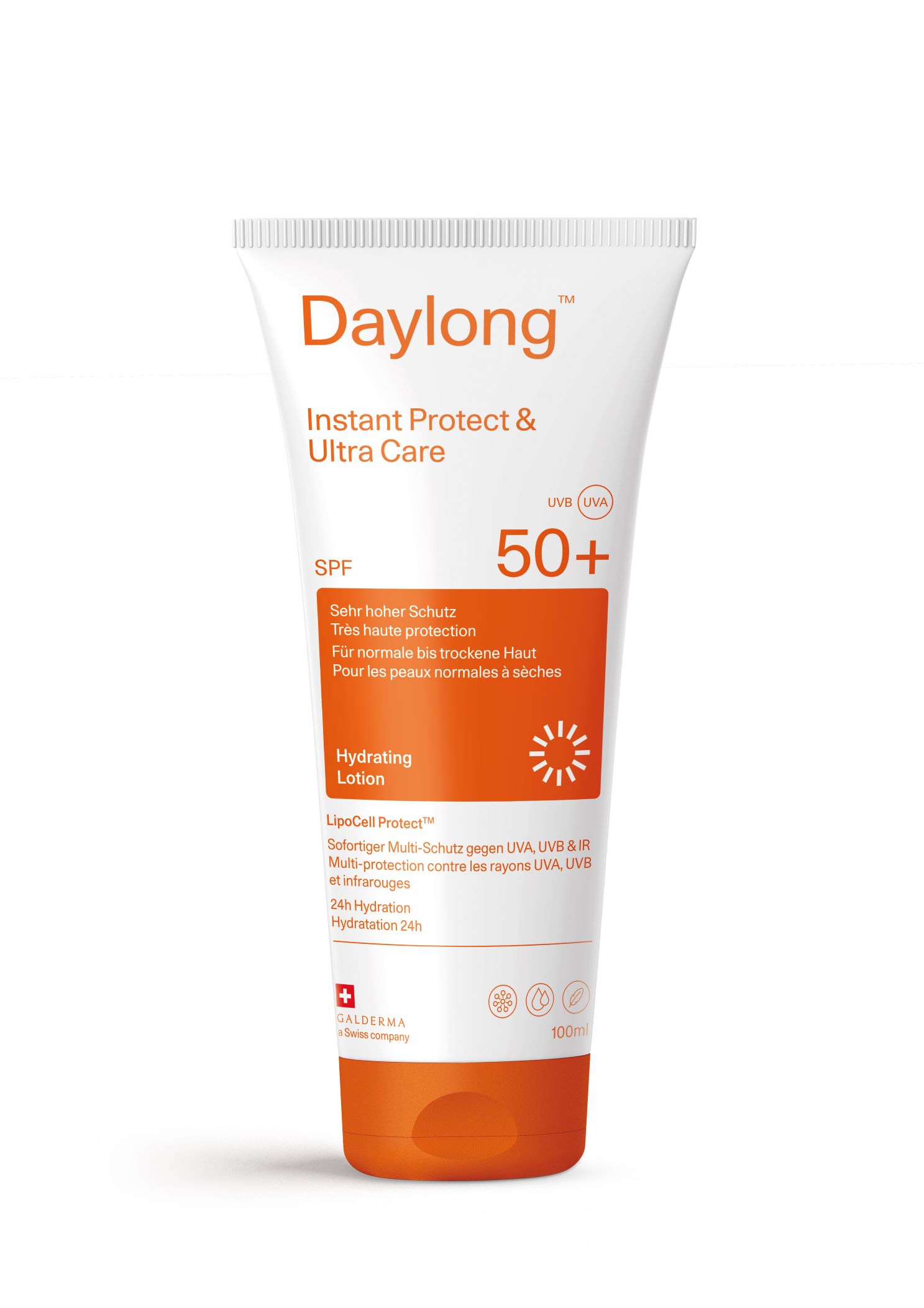 DAYLONG Inst Prot&Ultra Care Lot hyd SPF50+ 100 ml