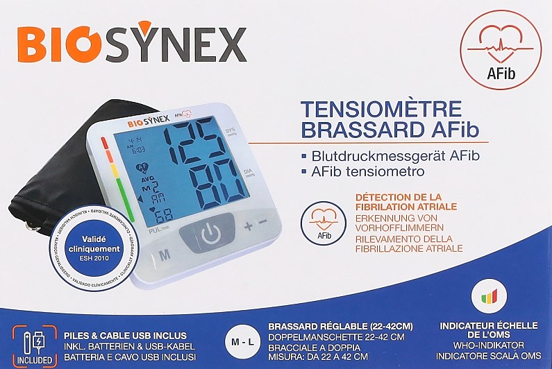 BIOSYNEX Blutdruckmessgerät Afib