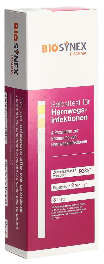 BIOSYNEX Selbsttest Harnwegsinfektionen 3 Stk