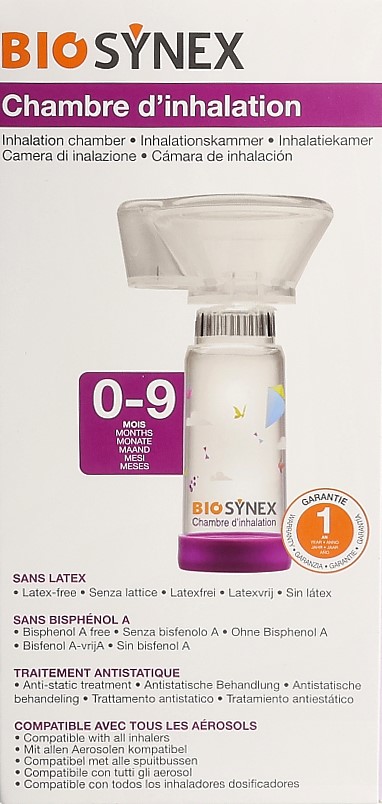 BIOSYNEX Inhalationshilfe 0-9Mt