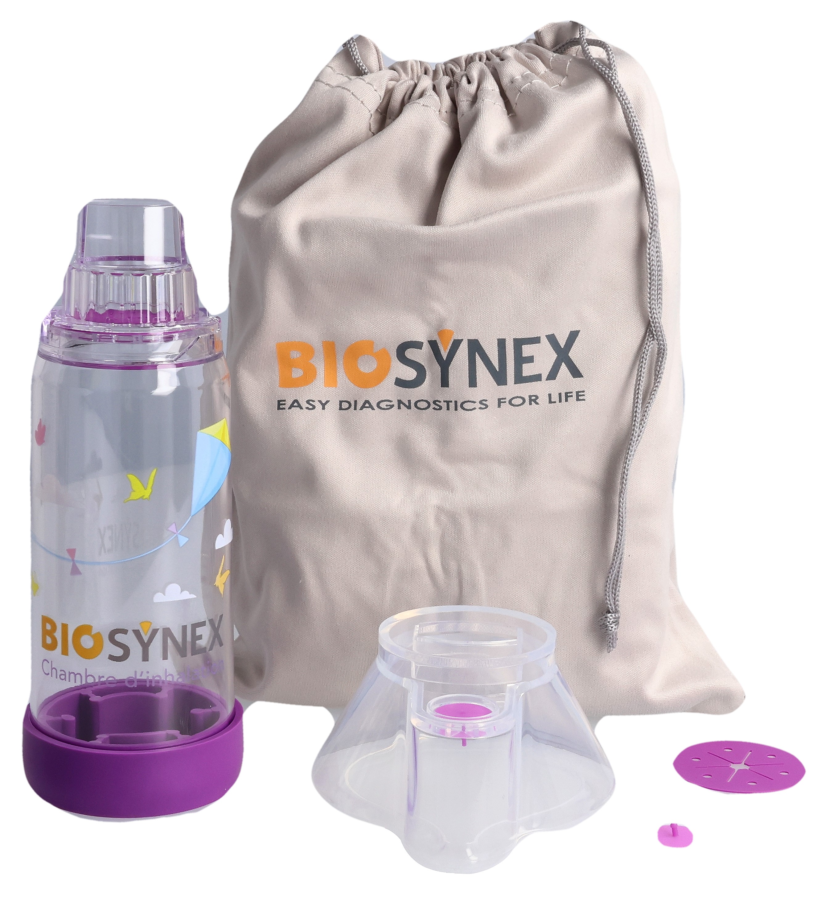 BIOSYNEX Inhalationshilfe 9Mt-6J