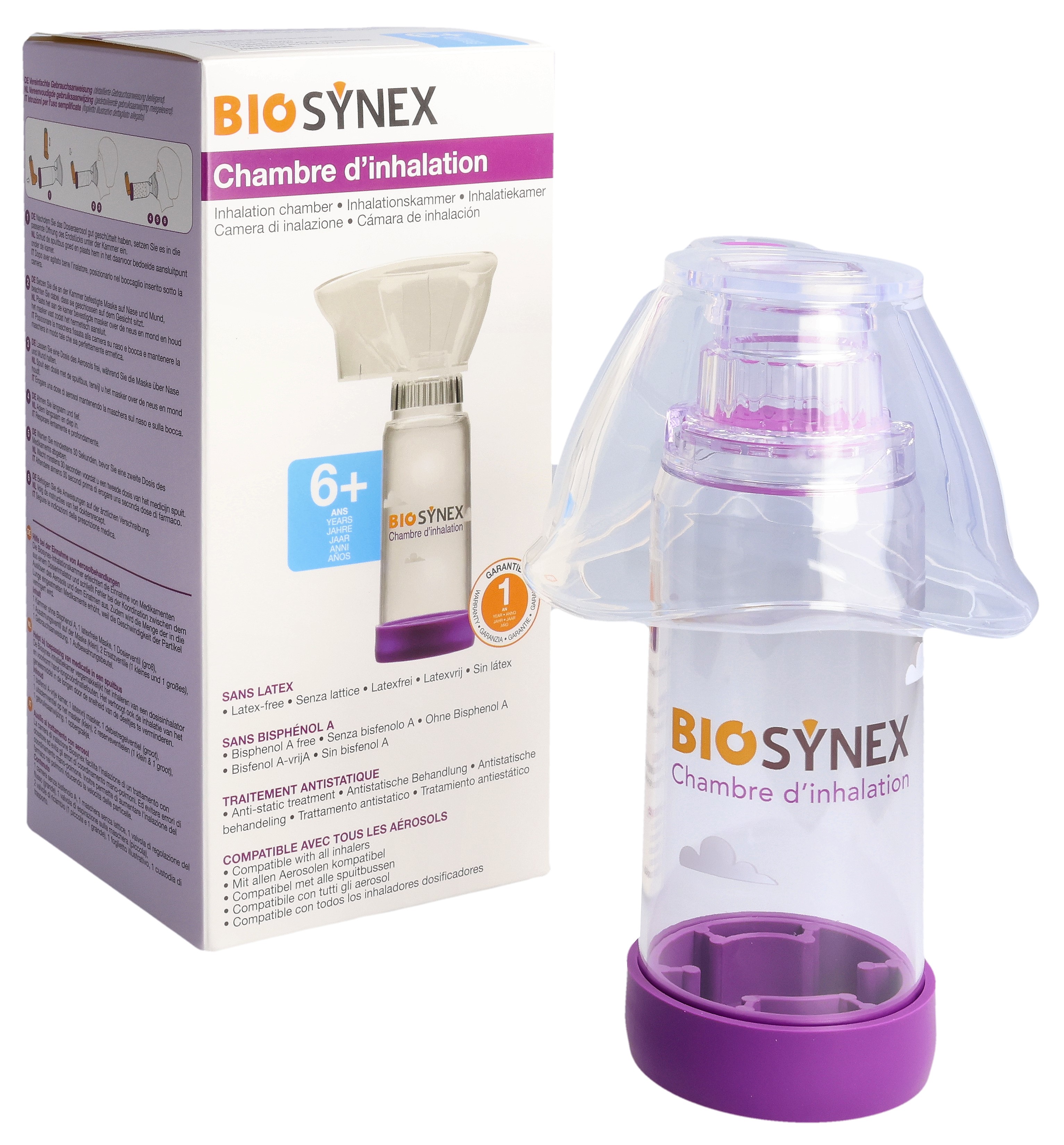 BIOSYNEX Inhalationshilfe 6J und mehr