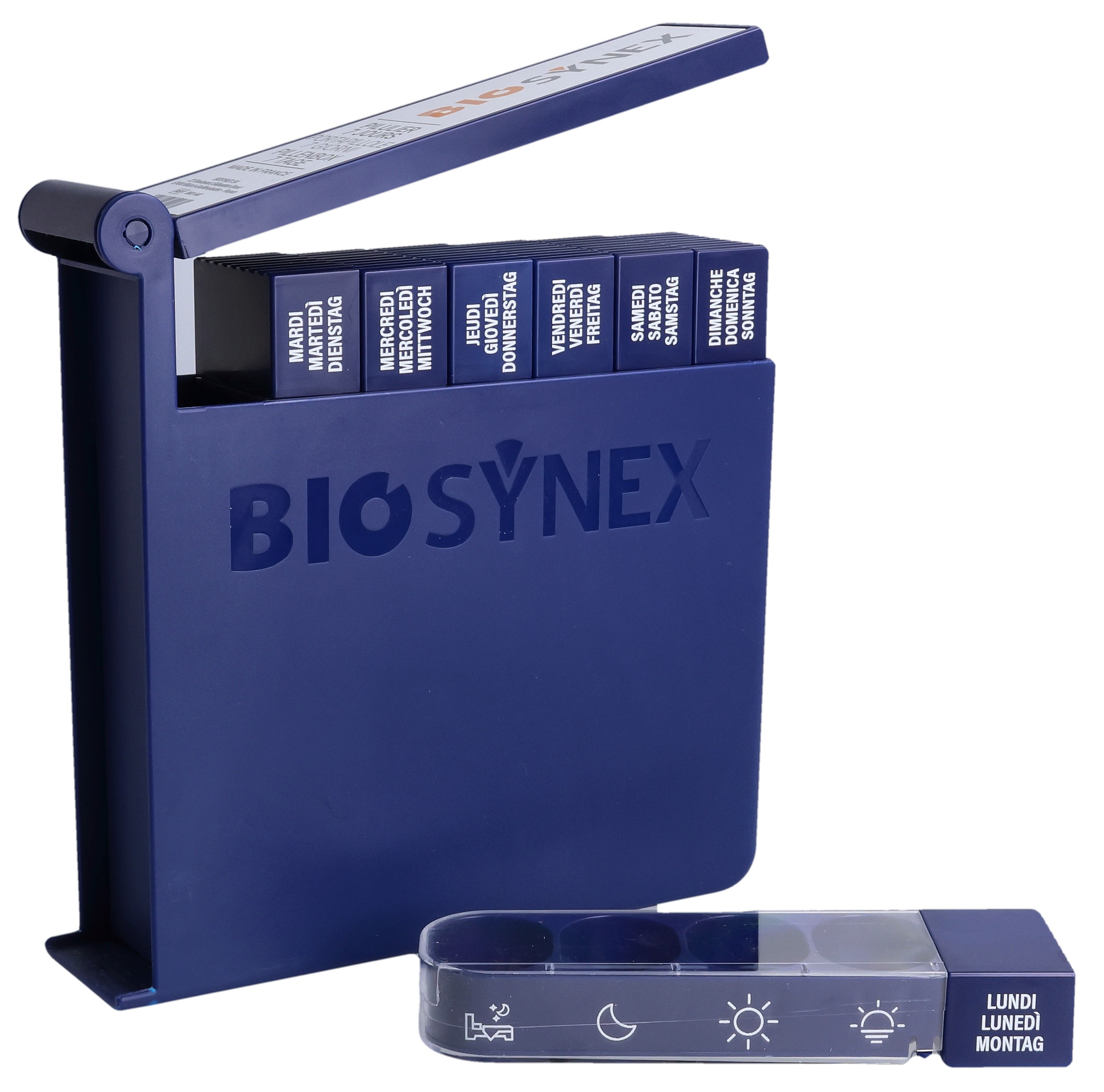 BIOSYNEX Pilboxen Woche 7 Tage