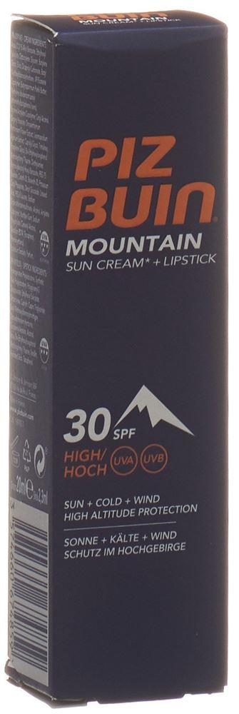 PIZ BUIN Mountain Combi SPF30 Lipstick SPF30 20 ml
