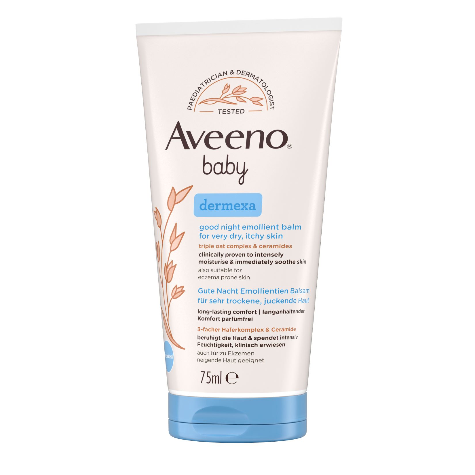 AVEENO Baby Dermexa Emollientien Bals Nacht 75 ml