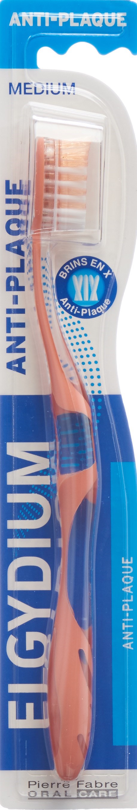ELGYDIUM Anti-Plaque Zahnbürste medium