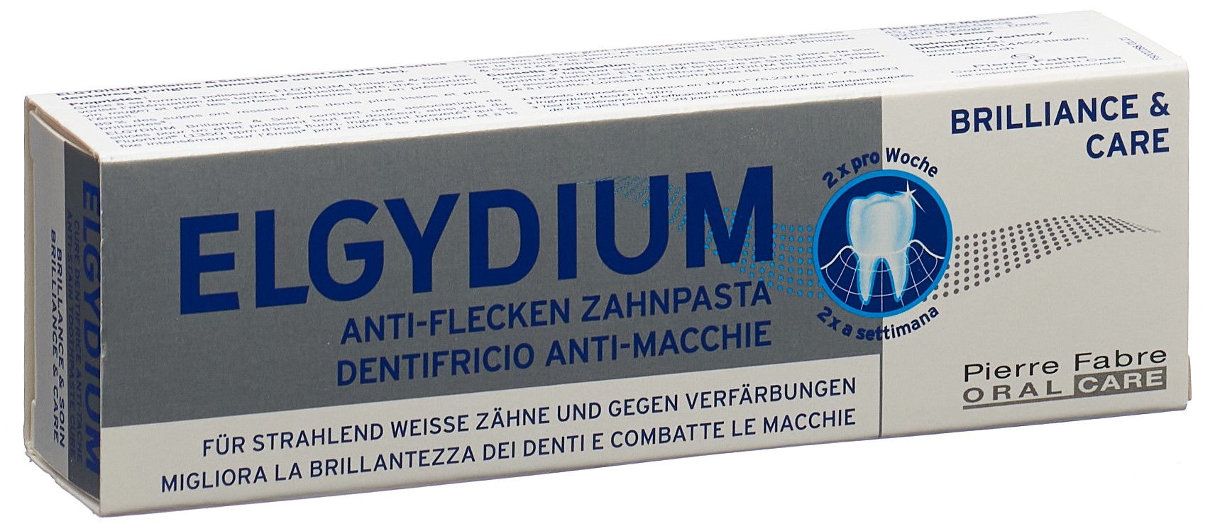 ELGYDIUM Brilliance&Care Zahnpasta-Gel Tb 30 ml