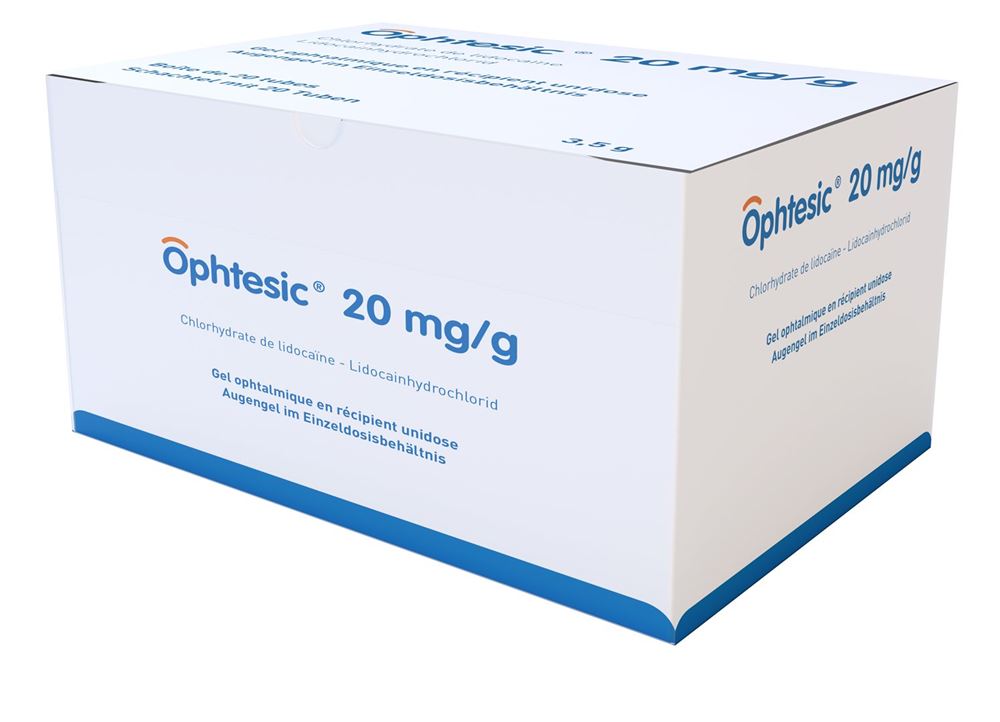 OPHTESIC 20 mg/g gel opht 20 mg 20x3.5 g