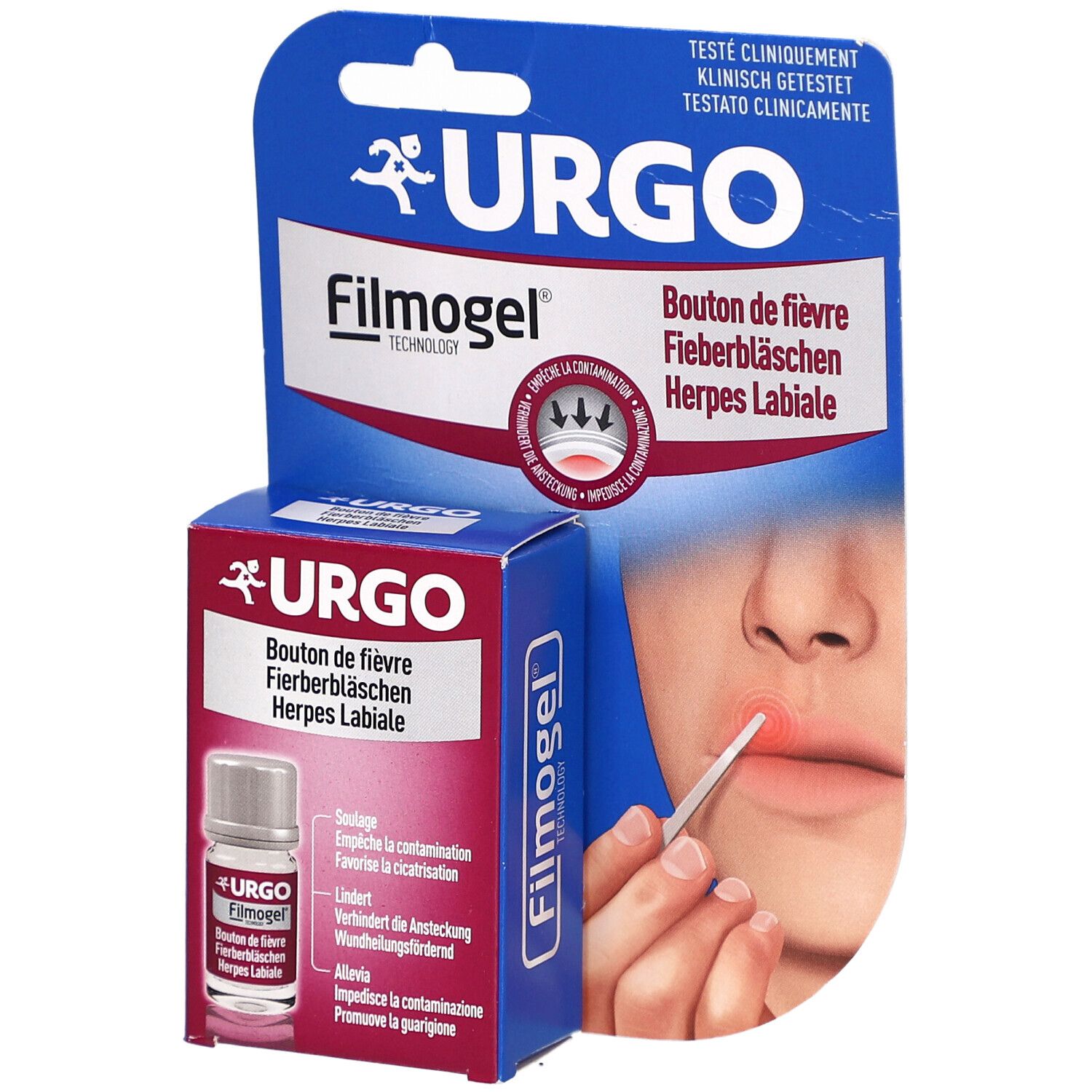 URGO Filmogel Lippenherpes 3 ml