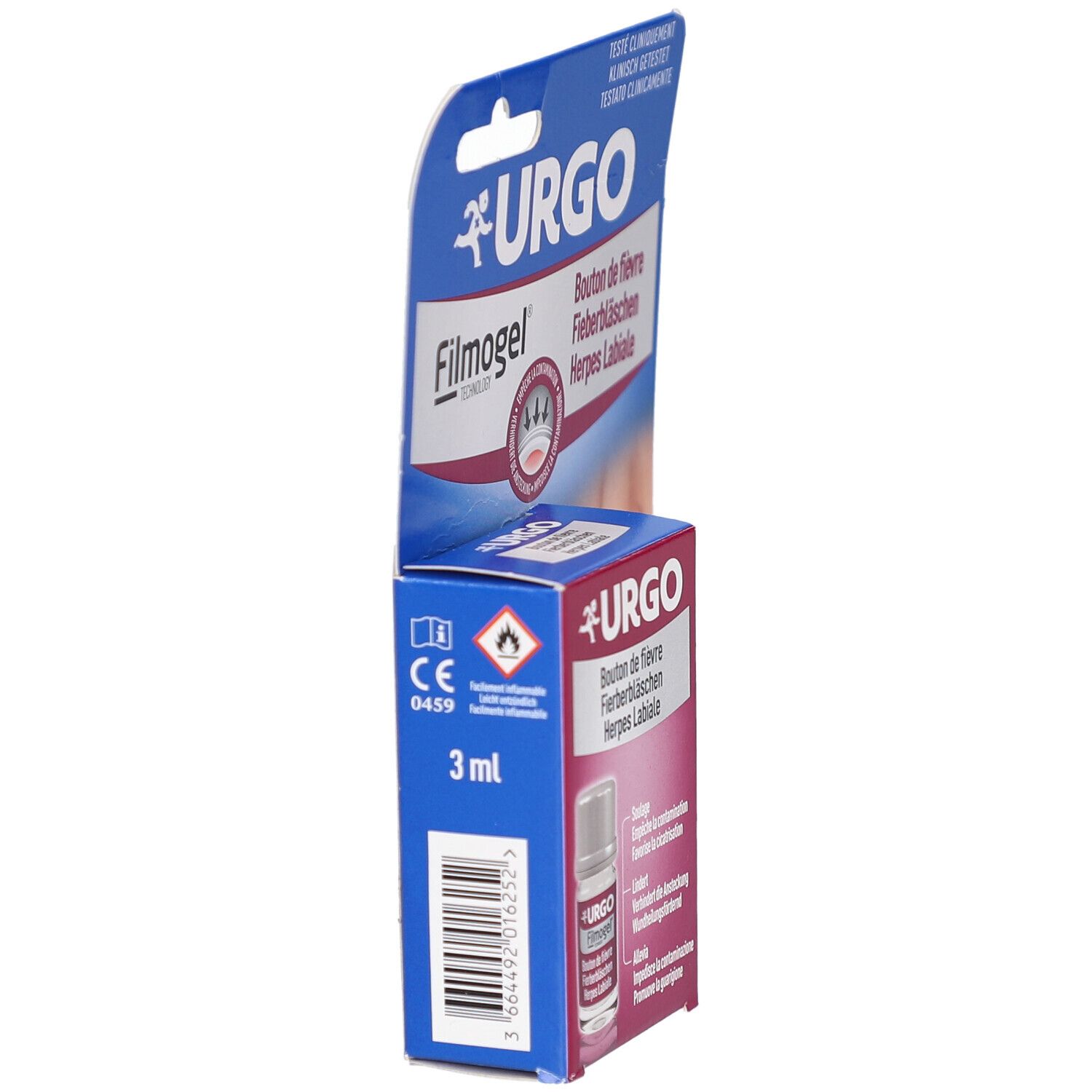 URGO Filmogel Lippenherpes 3 ml