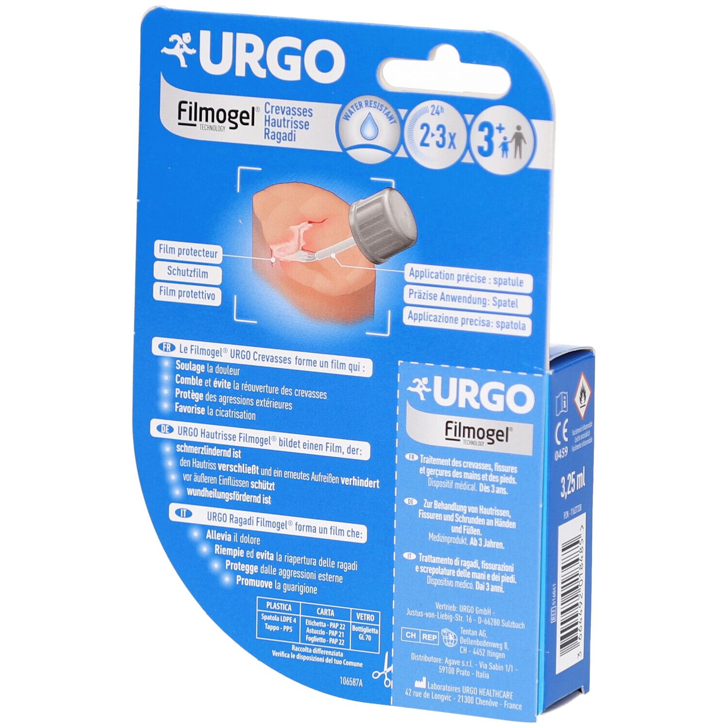 URGO Filmogel Hautrisse 3.25 ml