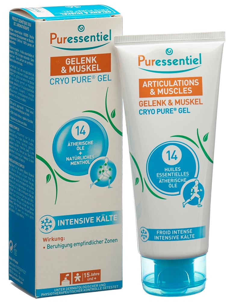 PURESSENTIEL Cryo Pure Gel Gelenke&Muskel 80 ml
