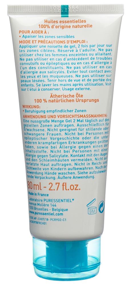 PURESSENTIEL Cryo Pure Gel Gelenke&Muskel 80 ml