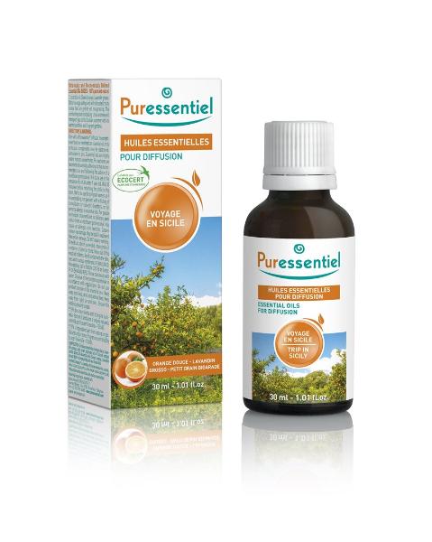 PURESSENTIEL Duftmisch Reise Siz äth Öl Diff 30 ml
