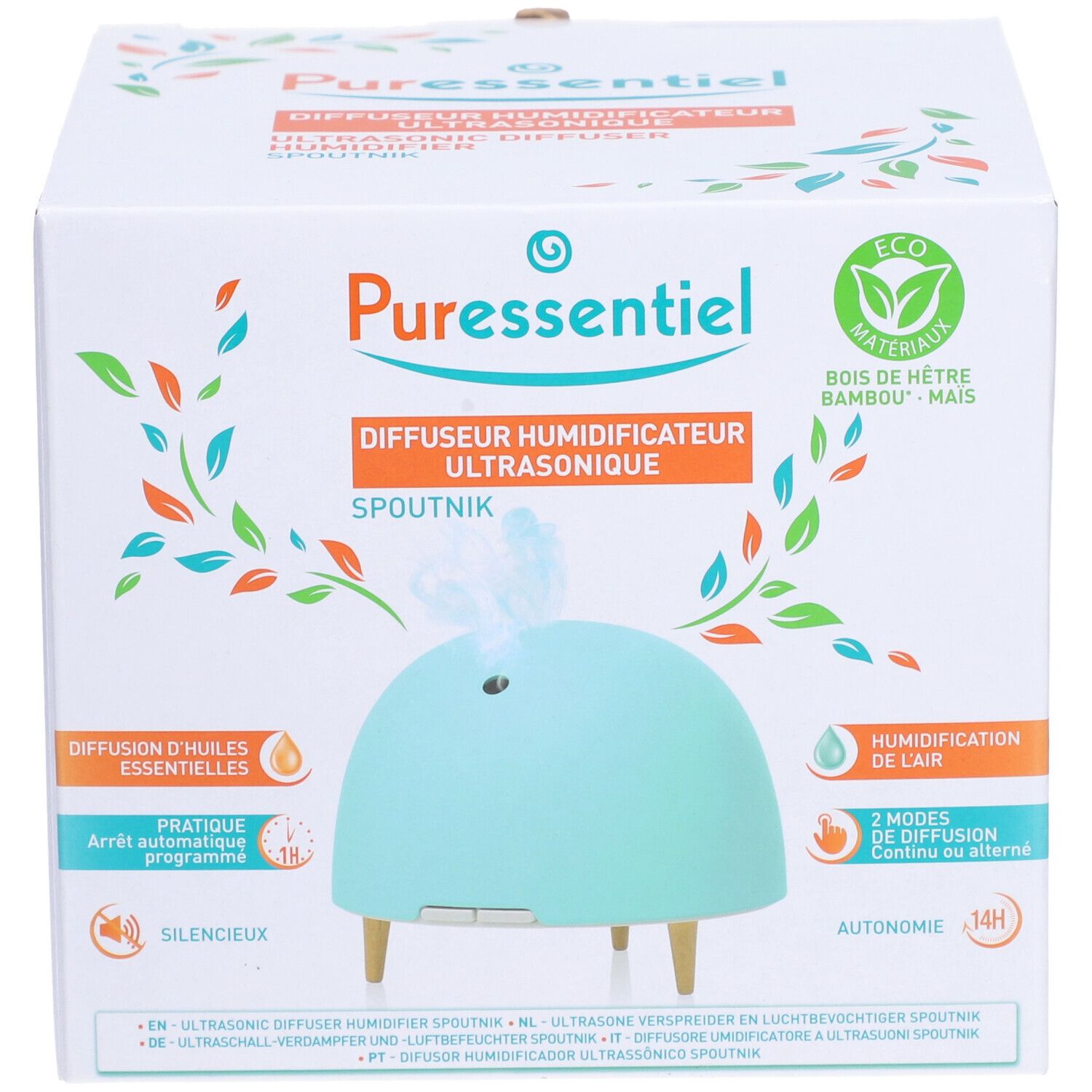 PURESSENTIEL Diffusor Vernebler Luftbefeuch Spoutn