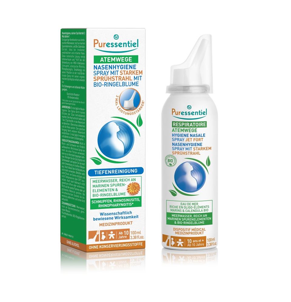 PURESSENTIEL Nasenhygiene Spray Erwachsene 100 ml