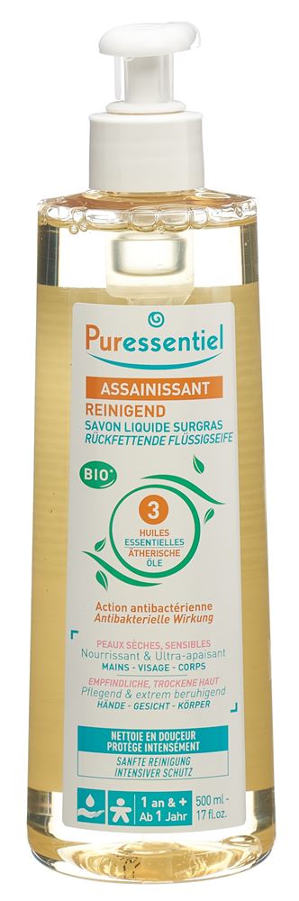 PURESSENTIEL Rückfettende Flüssigseife Nach 500 ml