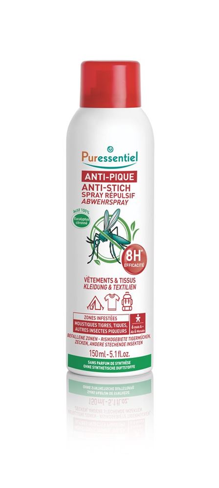 PURESSENTIEL Anti-Stich Textilspray 150 ml