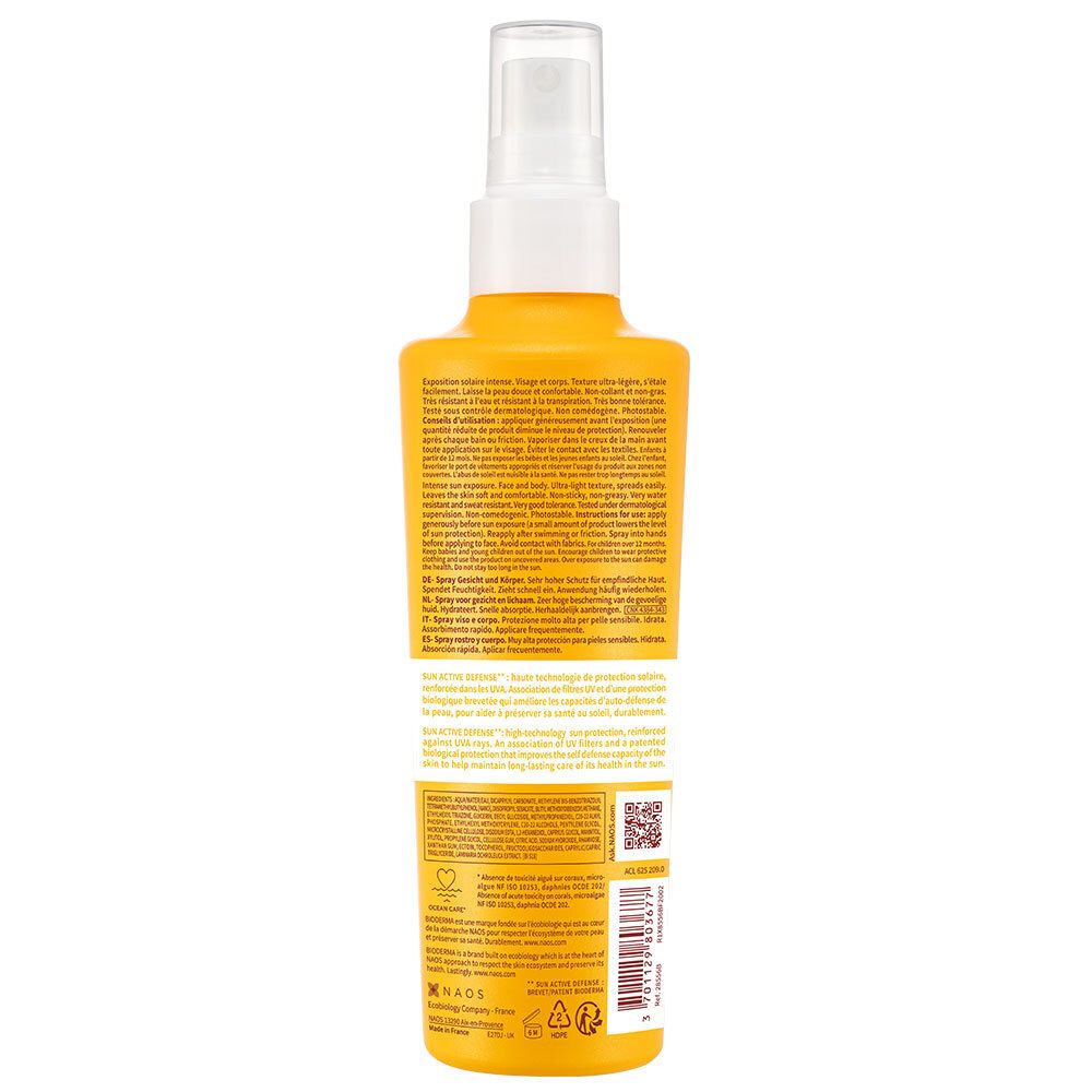 BIODERMA Photoderm Spray SPF50+ 200 ml