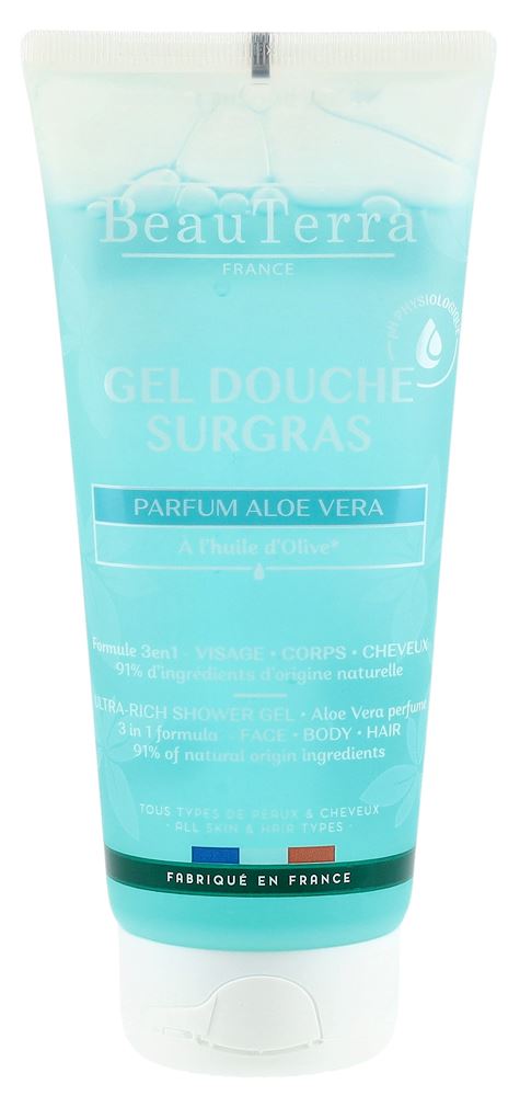 BEAUTERRA Duschgel reichhaltig Aloe Vera 200 ml