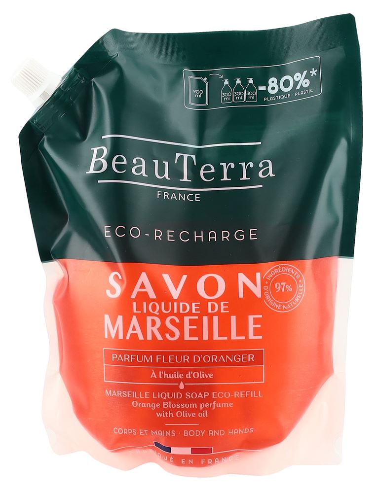 BEAUTERRA Flüssigseife Marseille ref Orang 900 ml
