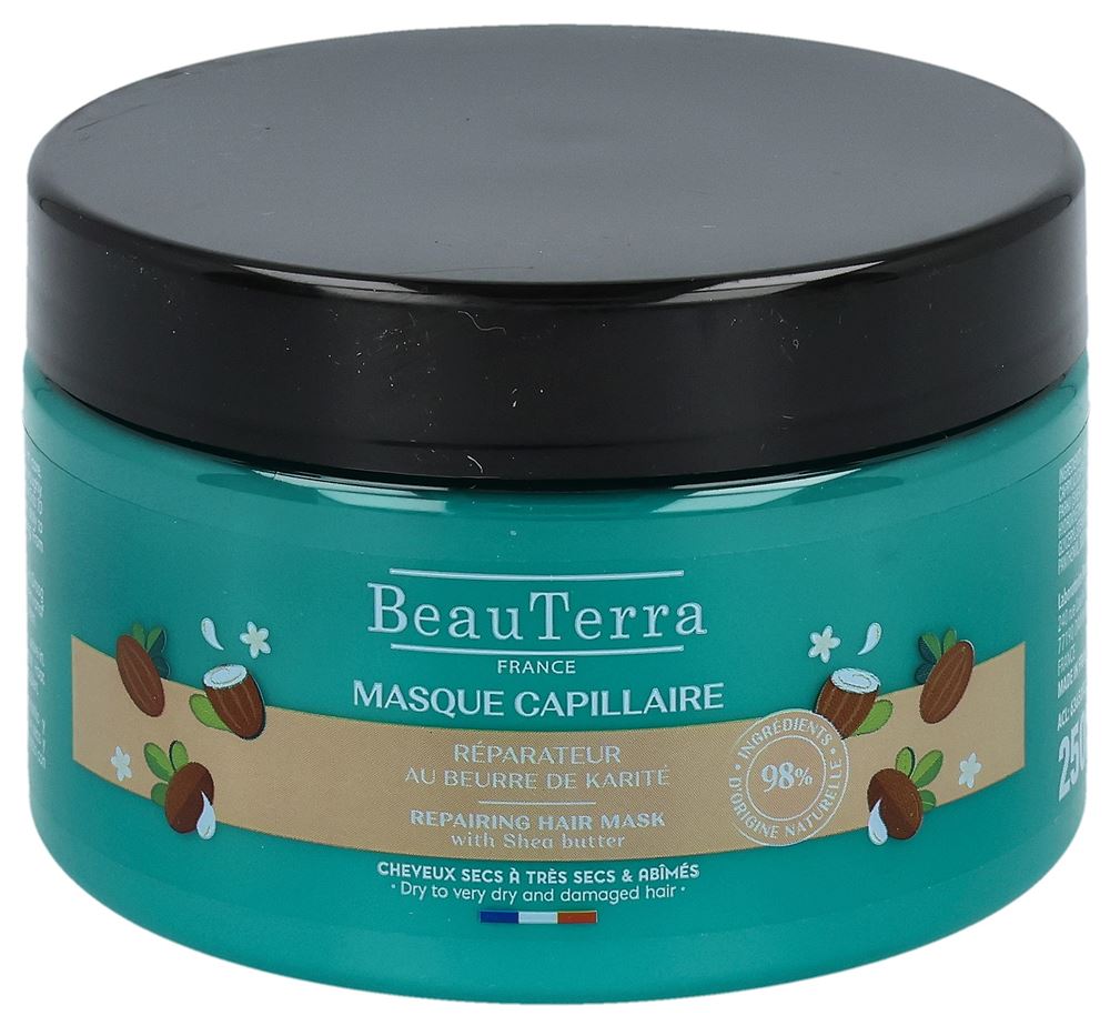 BEAUTERRA Haarmaske reparierend Topf 250 ml