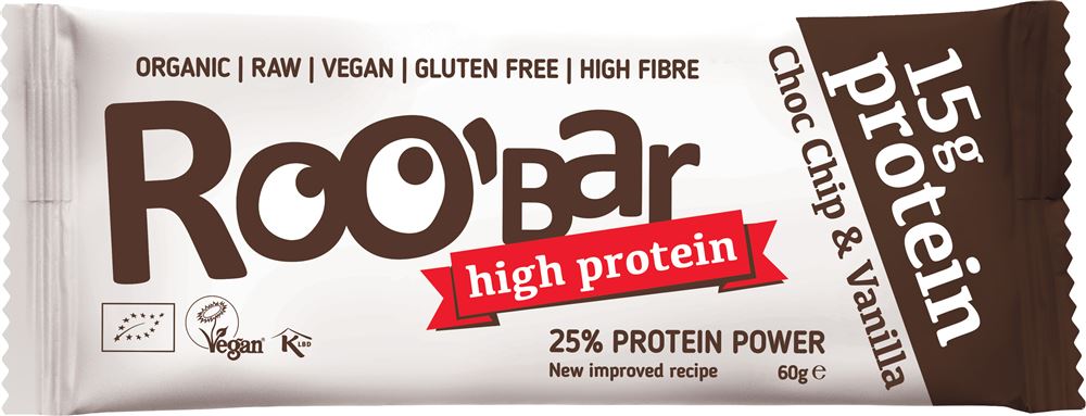 ROOBAR Protein-Riegel Choco Chip 60 g