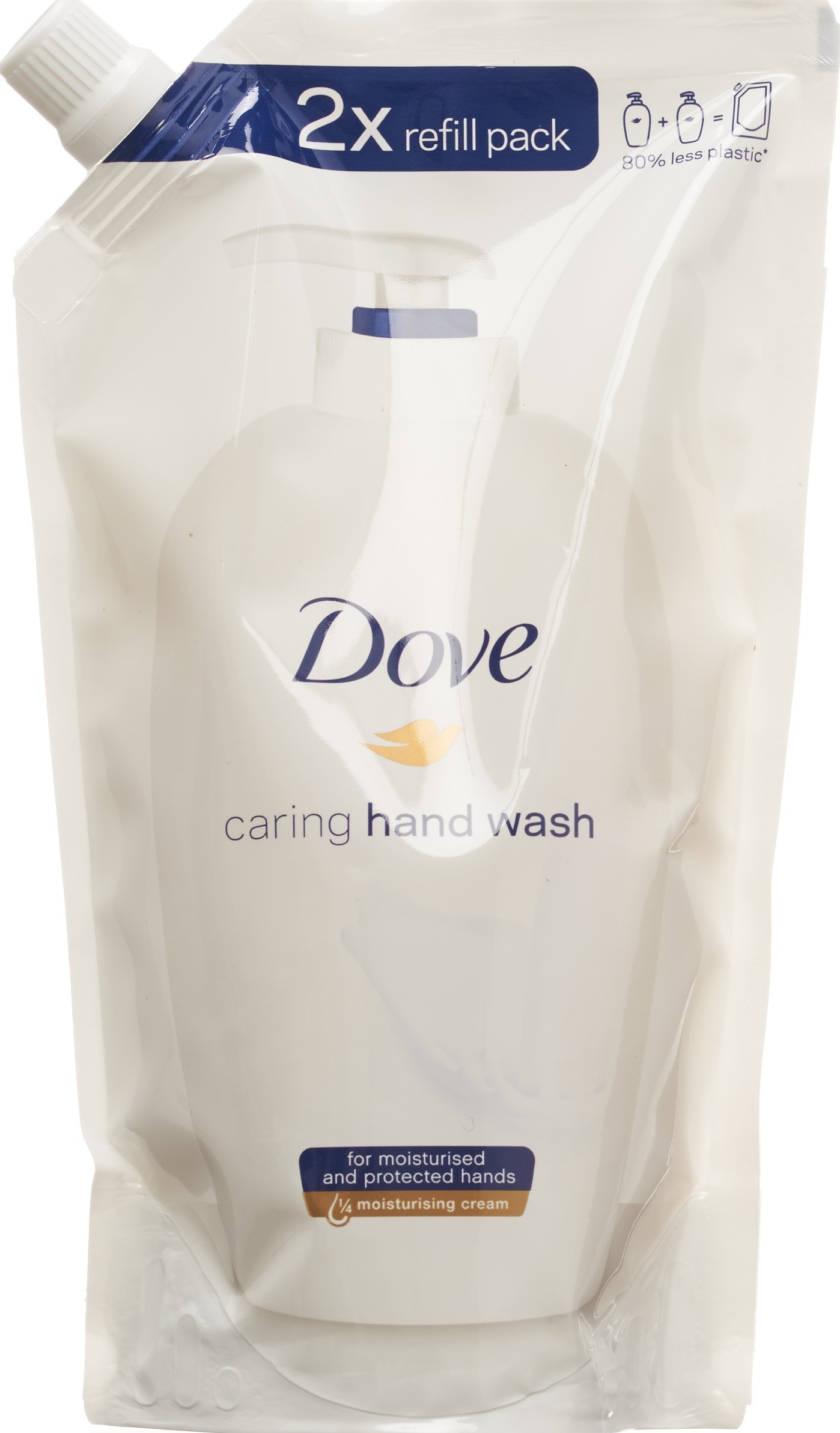 DOVE Creme-Waschlotion Feuchtigkeit refill 500 ml